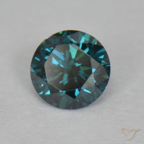 Diamante Verde Natural 0.06ct, Redondo, VS
