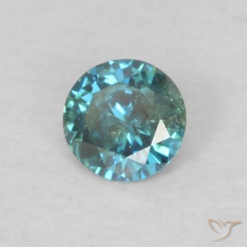 Diamante Azul Natural 0.05ct, Redondo, VS-SI