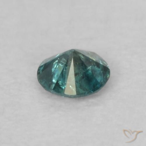 Diamante Verde Natural 0.05ct, Redondo, VS-SI