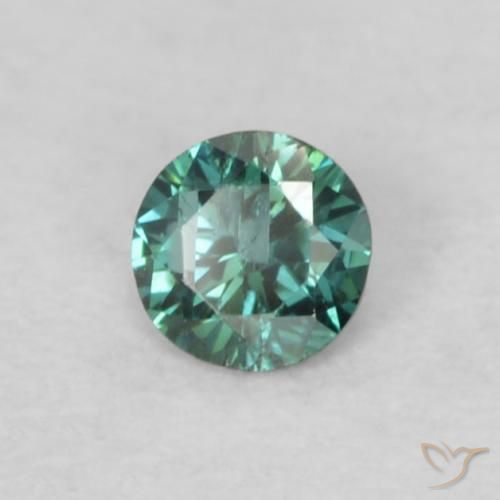 Diamante Verde Natural 0.05ct, Redondo, VS-SI