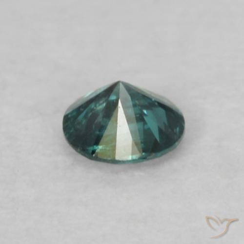 Diamante Verde Natural 0.05ct, Redondo, VS-SI