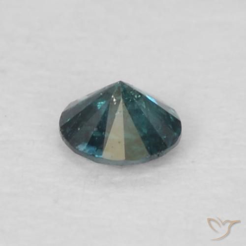 Diamante Verde Natural 0.06ct, Redondo, VS-SI