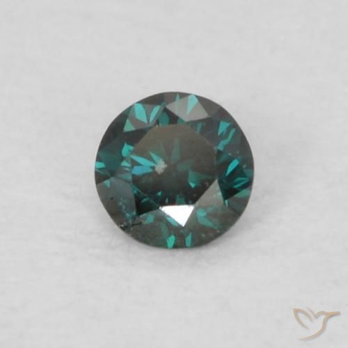 Diamante Verde Natural 0.05ct, Redondo, VS