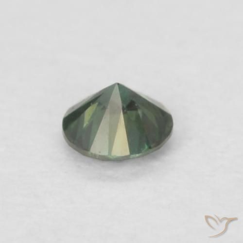 Diamante Verde Natural 0.05ct, Redondo, VS