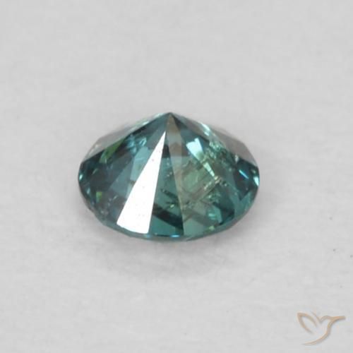 Diamante Verde Natural 0.06ct, Redondo, VS-SI