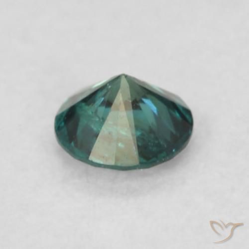Diamante Verde Natural 0.09ct, Redondo, VS