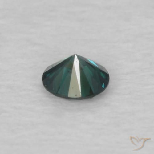 Diamante Verde Natural 0.03ct, Redondo, VVS
