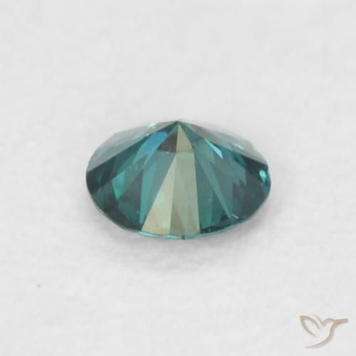 Diamante Verde Natural 0.06ct, Redondo, VVS-VS