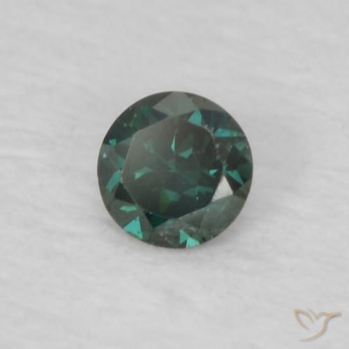 Diamante Verde Natural 0.05ct, Redondo, VVS