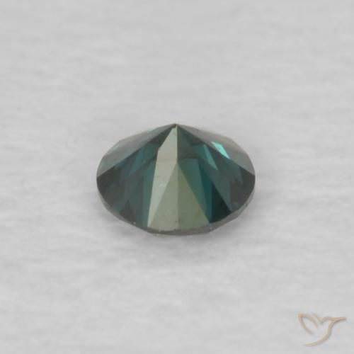 Diamante Verde Natural 0.05ct, Redondo, VVS