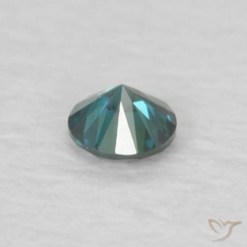 Diamante Verde Natural 0.04ct, Redondo, VVS