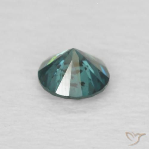 Diamante Verde Natural 0.11ct, Redondo, VS