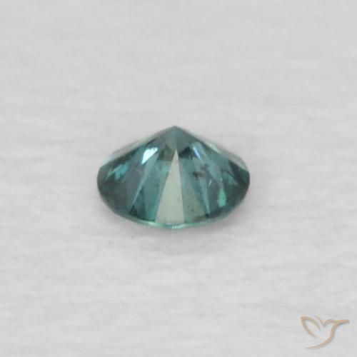 Diamante Verde Natural 0.03ct, Redondo, VS