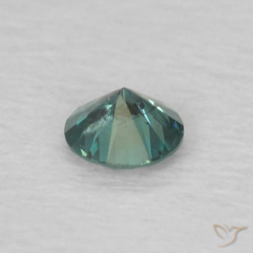 Diamante Verde Natural 0.09ct, Redondo, VS