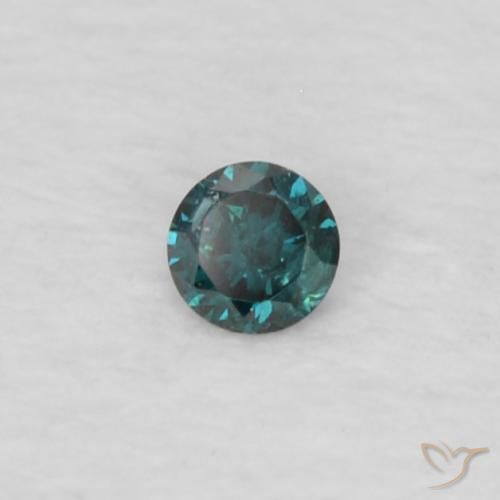 Diamante Verde Natural 0.02ct, Redondo, VS