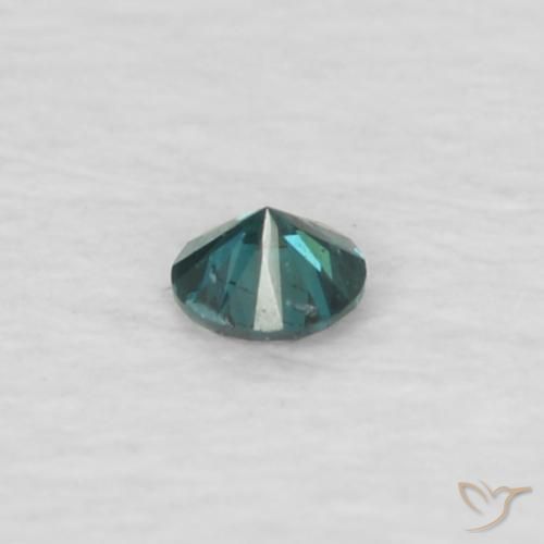Diamante Verde Natural 0.02ct, Redondo, VS