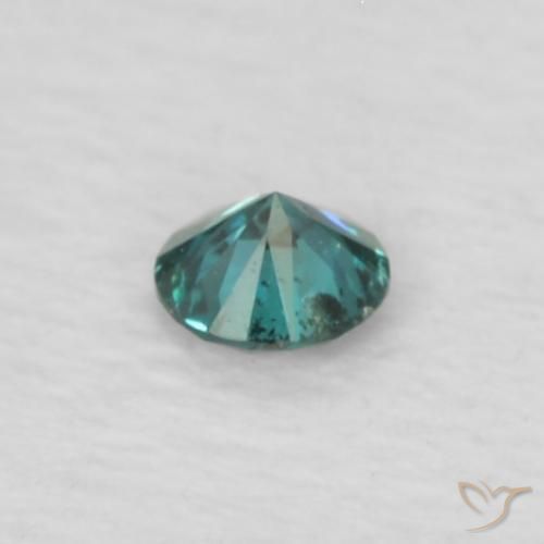 Diamante Verde Natural 0.03ct, Redondo, VS