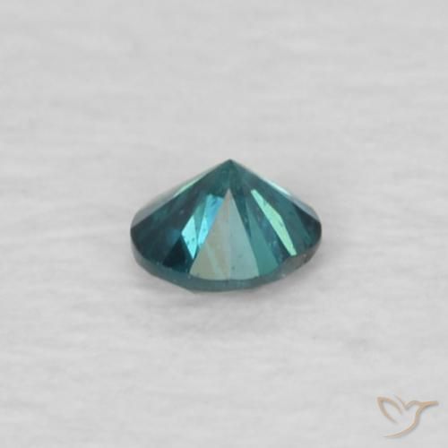 Diamante Verde Natural 0.04ct, Redondo, VS