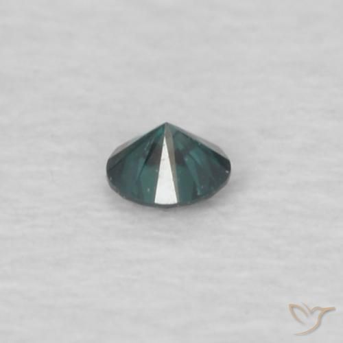 Diamante Verde Natural 0.03ct, Corte Redondo, VVS