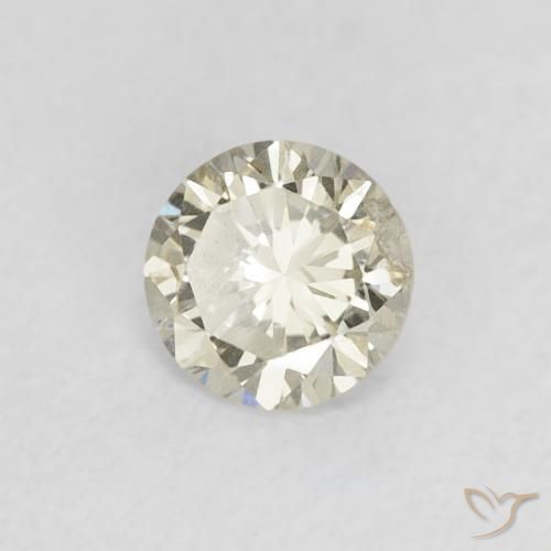 Diamante K Natural 0.26ct, Redondo, VS-SI