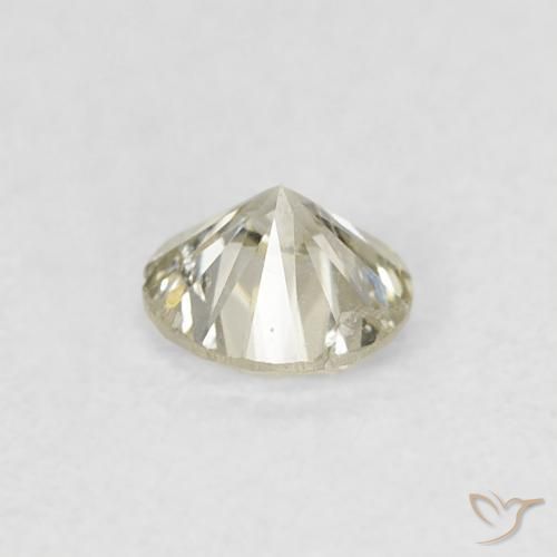 Diamante K Natural 0.26ct, Redondo, VS-SI