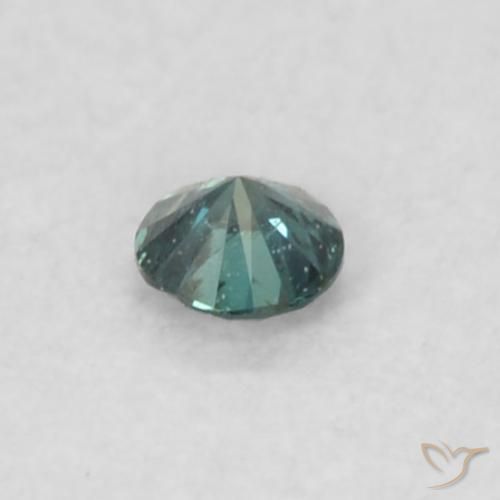 Diamante Verde Natural 0.02ct, Redondo, SI