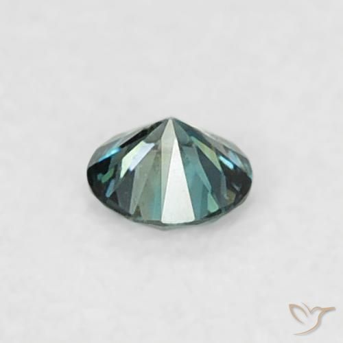 Diamante Verde Natural 0.04ct, Redondo, VVS-VS