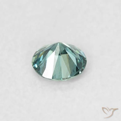Diamante Verde Natural 0.06ct, Redondo, VVS-VS