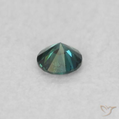 Diamante Verde Natural 0.02ct, Redondo, VS-SI