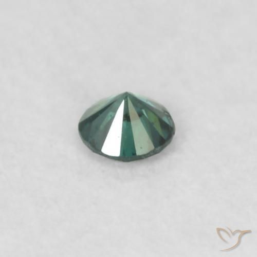 Diamante Verde Natural 0.02ct, Redondo, VS