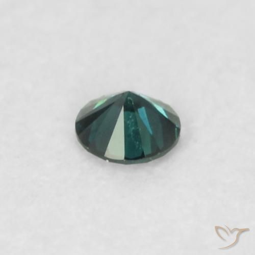 Diamante Verde Natural 0.02ct, Redondo, VS