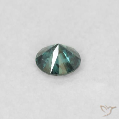 Diamante Verde Natural 0.02ct, Redondo, VS