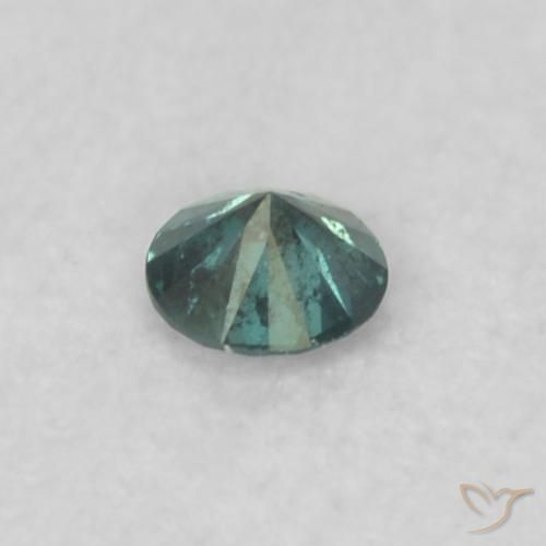 Diamante Verde Natural 0.04ct, Redondo, VS