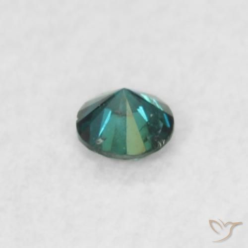 Diamante Verde Natural 0.03ct, Redondo, VS