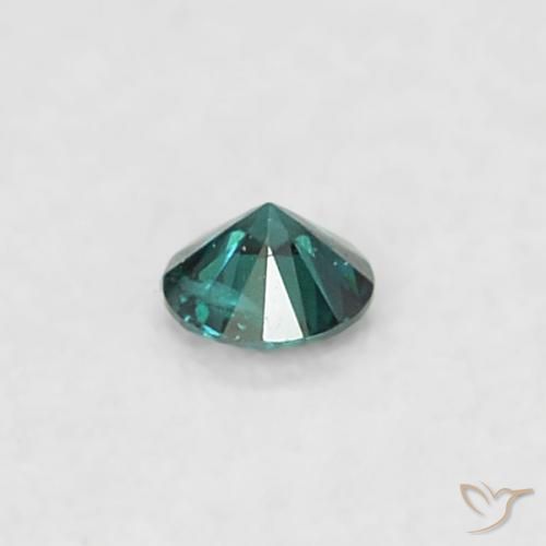 Diamante Verde Natural 0.02ct, Redondo, SI