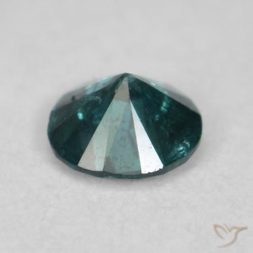 Diamante Verde Natural 0.08ct, Redondo, VVS-VS