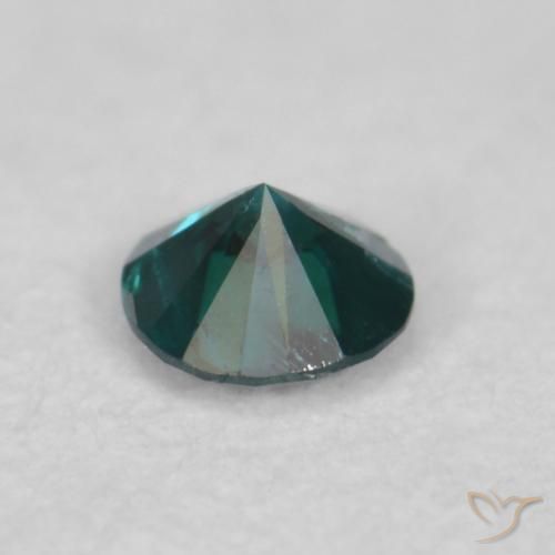 Diamante Verde Natural 0.04ct, Redondo, VVS-VS