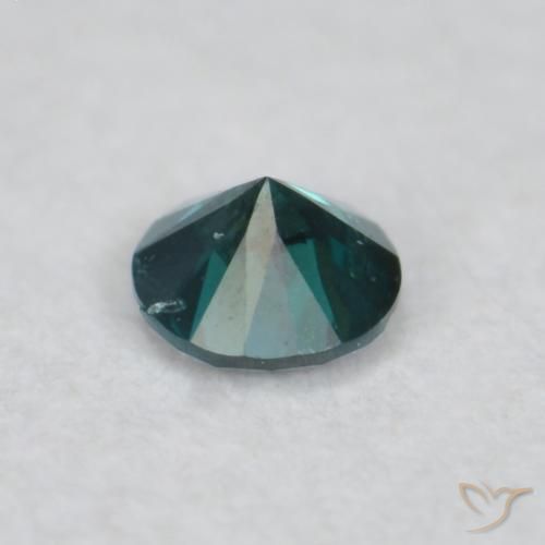 Diamante Verde Natural 0.04ct, Redondo, SI