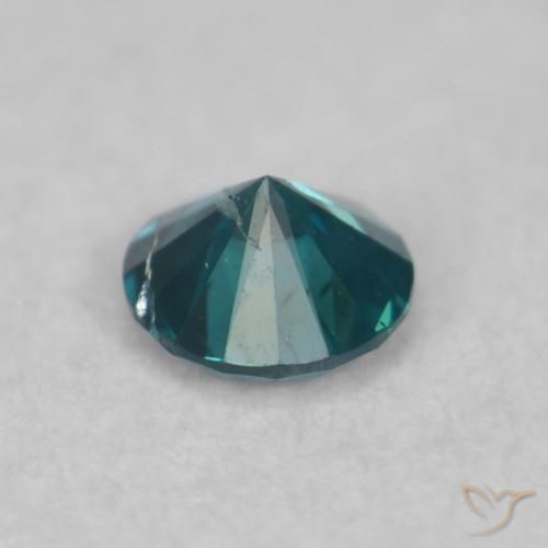 Diamante Verde Natural 0.06ct, Redondo, SI