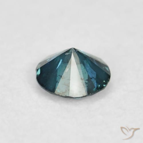 Diamante Verde Natural 0.05ct, Redondo, VVS-VS