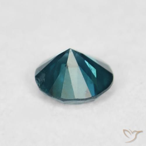 Diamante Azul Natural 0.05ct, Redondo, VVS-VS