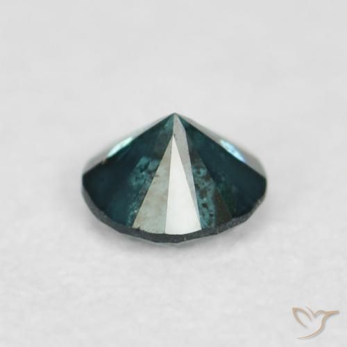 Diamante Verde Natural 0.04ct, Redondo, VVS-VS