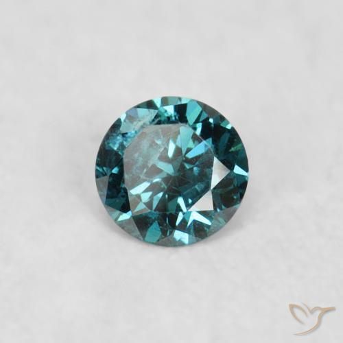 Diamante Verde Natural 0.03ct, Redondo, VS
