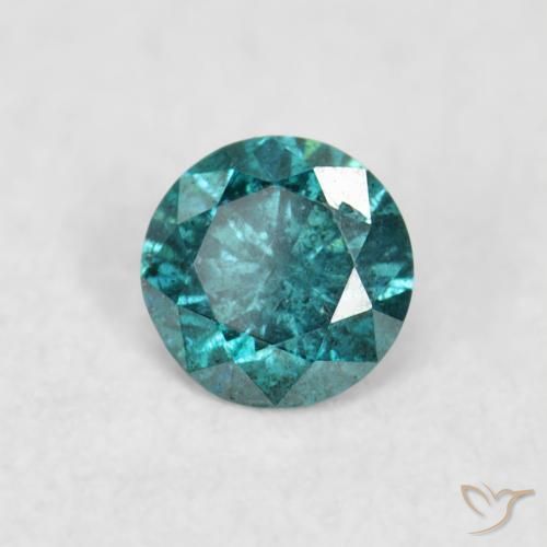 Diamante Verde Natural 0.06ct, Redondo, VS