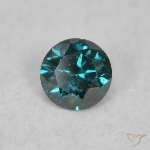 Diamante Verde Natural 0.03ct, Redondo, VS-SI