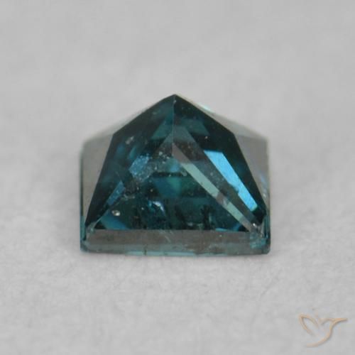 Diamante Verde Natural 0.07ct, Quadrado, VS-SI
