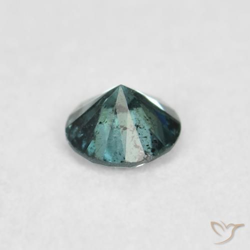 Diamante Verde Natural 0.05ct, Redondo, VS-SI