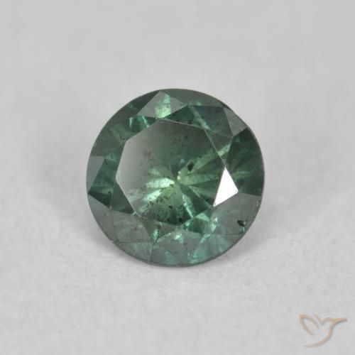 Diamante Verde Natural 0.21ct, Redondo, VS-SI