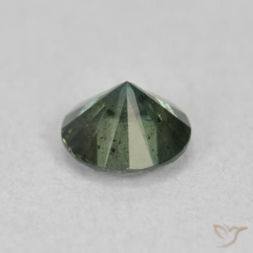 Diamante Verde Natural 0.21ct, Redondo, VS-SI
