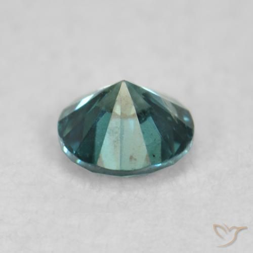 Diamante Verde Natural 0.08ct, Redondo, VS-SI